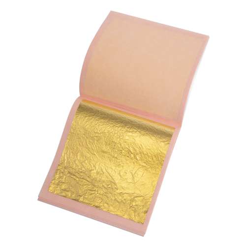 Pure 24K Gold Leaf store Sheets 25 Leaves - 80 x 80 mm - Lampworking, Gilding, Art Work